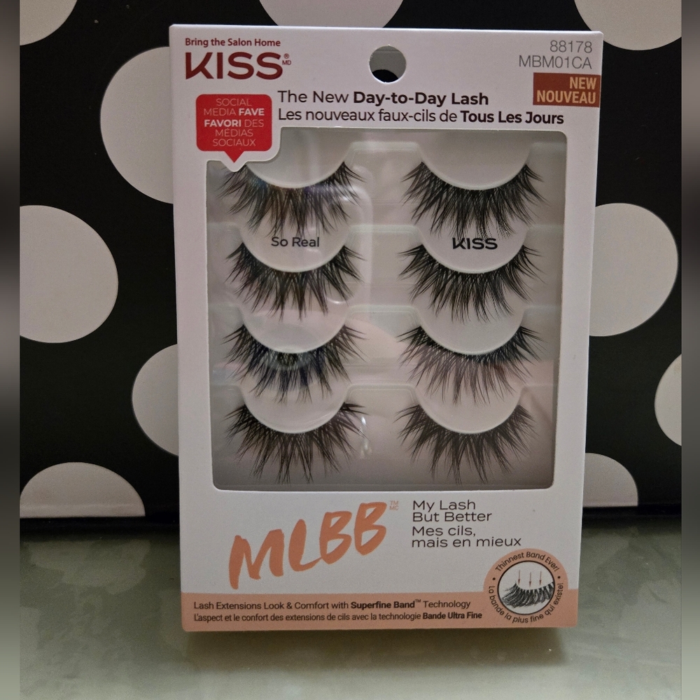 2/$20✨️KISS Lashes✨️
